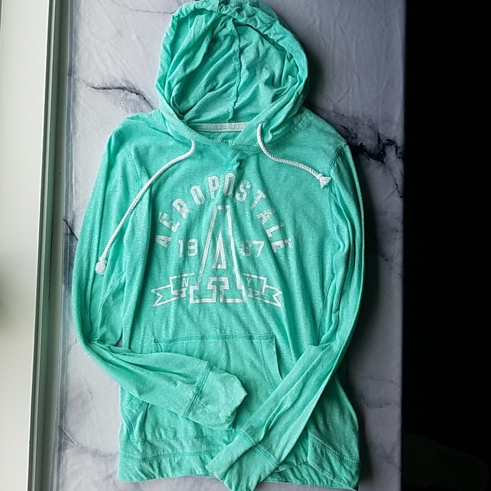 aeropostale mint colored pullover